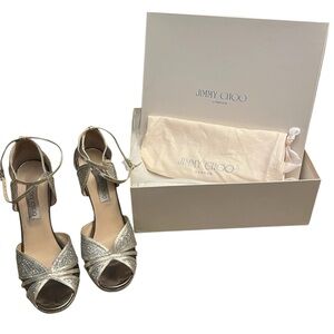 Jimmy Choo Glittering Fayme Heels